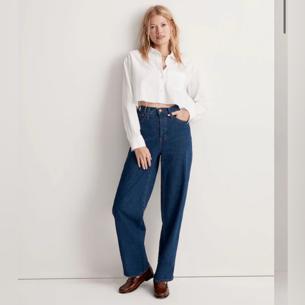 Madewell Perfect Wide leg Jean Denim